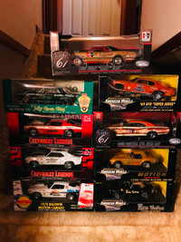 FORD NHRA DRAG CARS - OVER 1500 - 1:18 SCALE DIECAST CARS