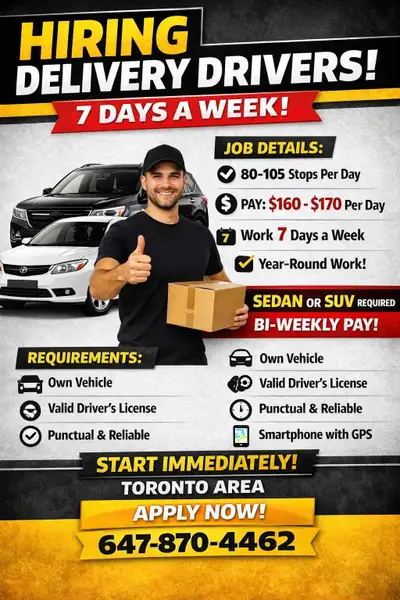 Delivery Driver , View more