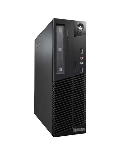 Lenovo quad core Windows 10 Professional WiFi SFF computer, View more