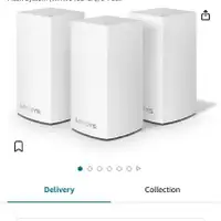 Linksys Velop Dual-Band AC1300 Whole Home WiFi Intelligent Mesh