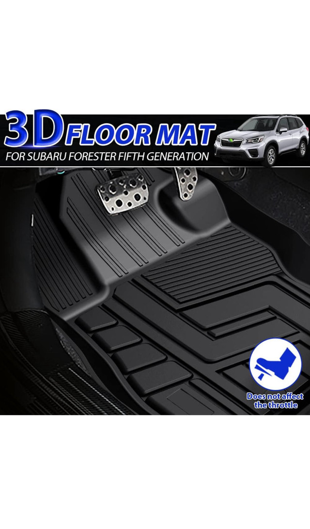 NEW Floor mats Subaru Forester 2024 2023 2022-2019  in Other in Oshawa / Durham Region - Image 2