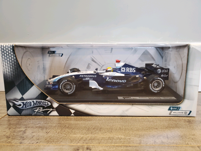 1:18 Diecast Hot Wheels Williams Toyota F1 FW29 Nico Rosberg #16 in Arts & Collectibles in Kawartha Lakes - Image 3