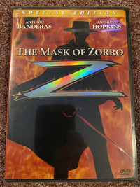 The Mask of Zorro DVD (Sealed)