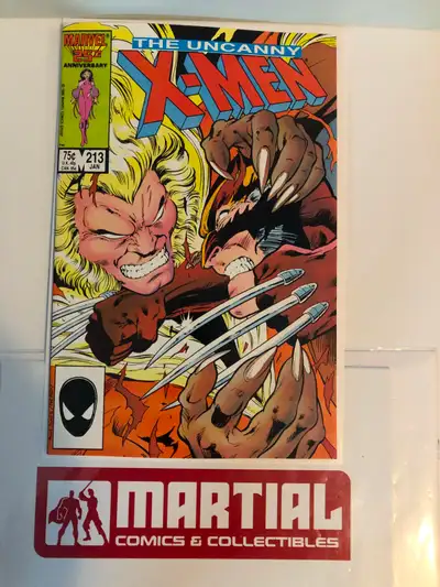 Sabretooth vs Wolverine in Uncanny X-Men #213 comic $50 OBO, View more