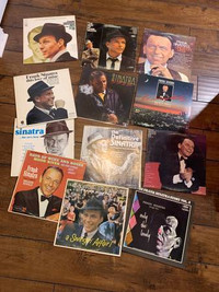 Frank Sinatra 25 Rare LP Vinyl Records