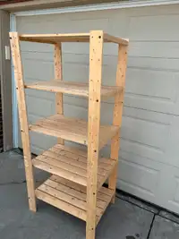 solid wood shelf
