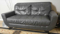 Real leather 2 seater