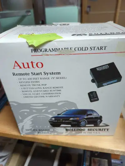 If ad is up, it's still available Brand new Bulldog RS102E Was bought in 90s but never used. I'm off...