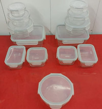 2 SETS OF GLASSLOCK TEMPERED GLASS CONTAINERS