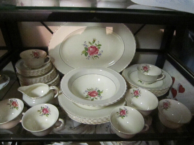 Myott china set, Service for 4, Made in Staffordshire England in Arts & Collectibles in Gander
