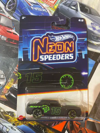 Part of neon speeders series.