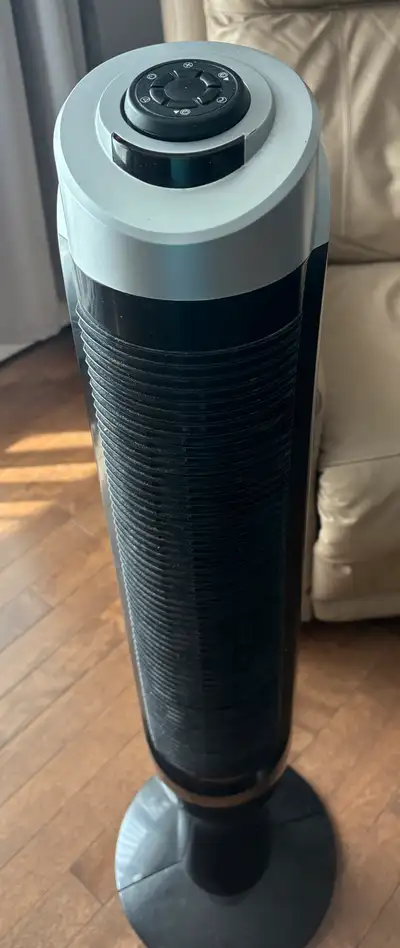 42” remote control oscillating tower fan