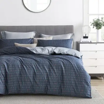 3 pcs cotton duvet cover set --new, View more