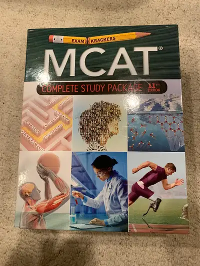 MCAT COMPLETE STUDY PACKAGE 11th Edition, View more