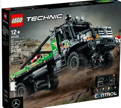LEGO Technic 4x4 Mercedes-Benz Zetros Trial Truck App-Controlled Set 42129 (2,110 Pieces) New sealed...