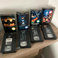 Batman Movie VHS Collection