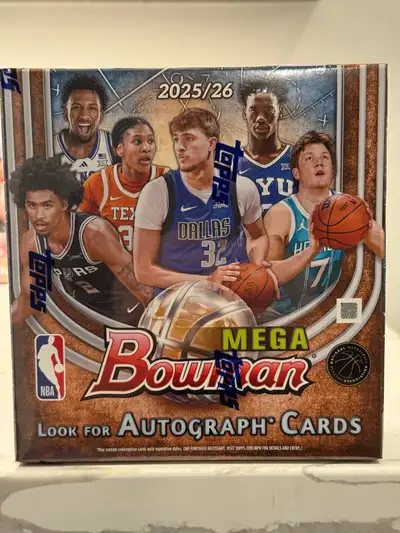 Topps Bowman Basketball Mega Box, View more