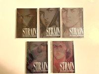 Strain Manga Vol.1-5 by Buronson and Ryoichi Ikegami