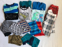 Boys Clothes, Size 6, 6-7, 7; Bag of 15 Items for $5