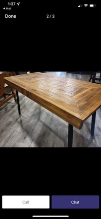 Wood table 