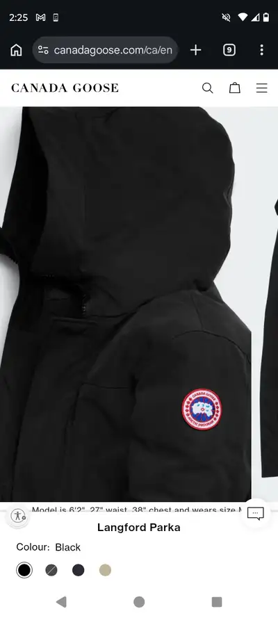 Canada Goose winter jacket, View more