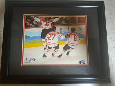 2010 Olympic Hockey  Team Canada Picture Sydney Crosby  Goal, View more