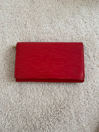 100% Authentic Red Epi leather Louis Vuitton Wallet