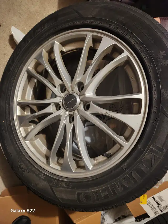 WINTER RIMS & TIRES.  225/55R 17inch for Infiniti Q50!! in Tires & Rims in Markham / York Region - Image 4