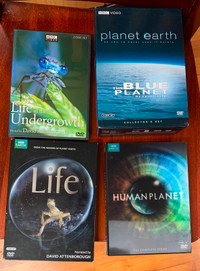 BBC nature DVDs Blue Planet, Life, Planet Earth & more