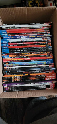 Box of graphic novels 