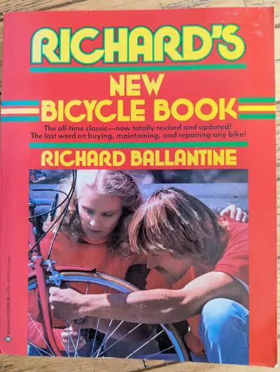 Richard's new bicycle book, View more