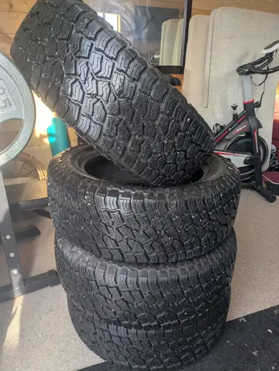 4 sailun terramax at2 tires used probably for about 600 km like new 225 60 17 asking $400 firm cash