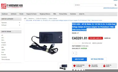 0950-4404 Printer AC Adapter for HP Printer, View more