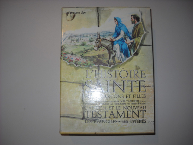 Coffret(6 livres)Histoire Sainte pour garçons et filles/illustré dans Livres jeunesse et ados  à Saguenay - Image 2