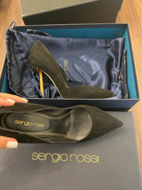 Sergio Rossi Suede Heels