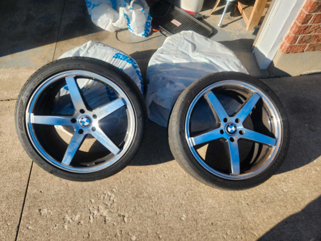 20 inch bmw staggered rims for sale  in Tires & Rims in St. Catharines