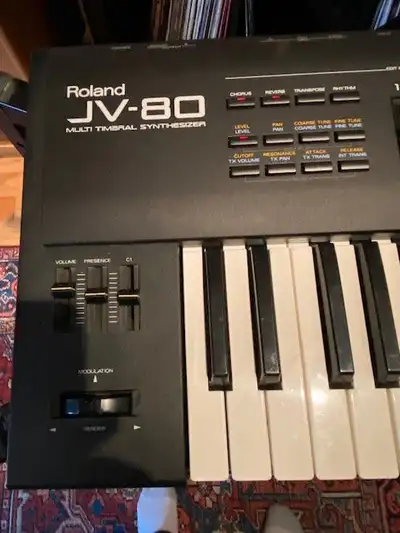 Roland JV-80 Synth, Vintage Keyboard, View more