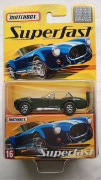 MATCHBOX SUPERFAST 1965 SHELBY COBRA 427 S/C LIMITED EDITION
