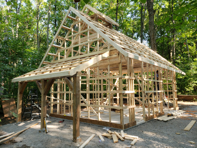 Custom home framing, decks and fences in Renovations, General Contracting & Handyman in Kawartha Lakes