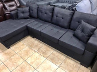 "Gorgeous Sectional Sofa & Chaise with Express Delivery!"