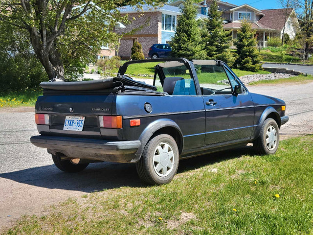 1986 Volkswagen Cabriolet in Classic Cars in North Bay - Image 3