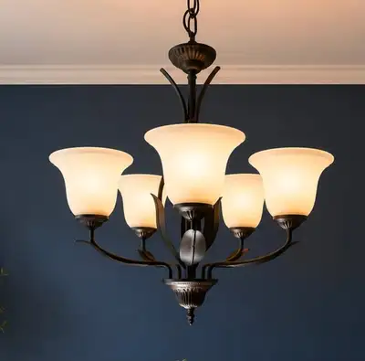 5 Light Ceiling Fixture, View more