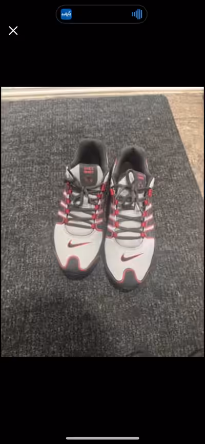Up for sale are these Nike Shox size 11.5 worn only once at the gym. Been sitting in my closet for a...