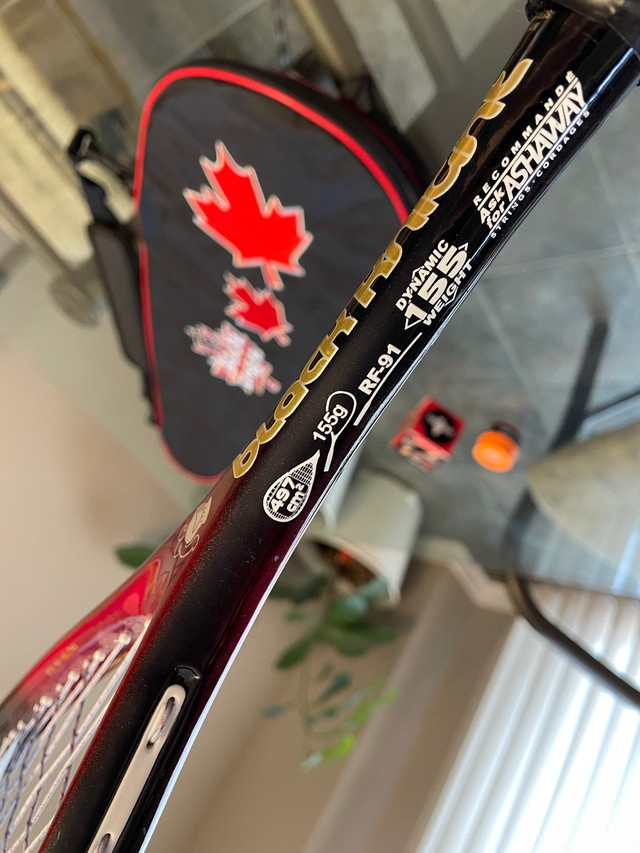 SOLD-Black Knight 8110 SuperLite Squash Racket in Tennis & Racquet in Mississauga / Peel Region - Image 4