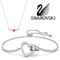 SWAROVSKI NECKLACE & LOVELY BRACELET