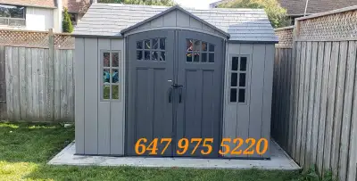 Here to assemble your shed and furniture. Costco, Homedepot, Lowes, Rona, Ikea ... etc With big expe...