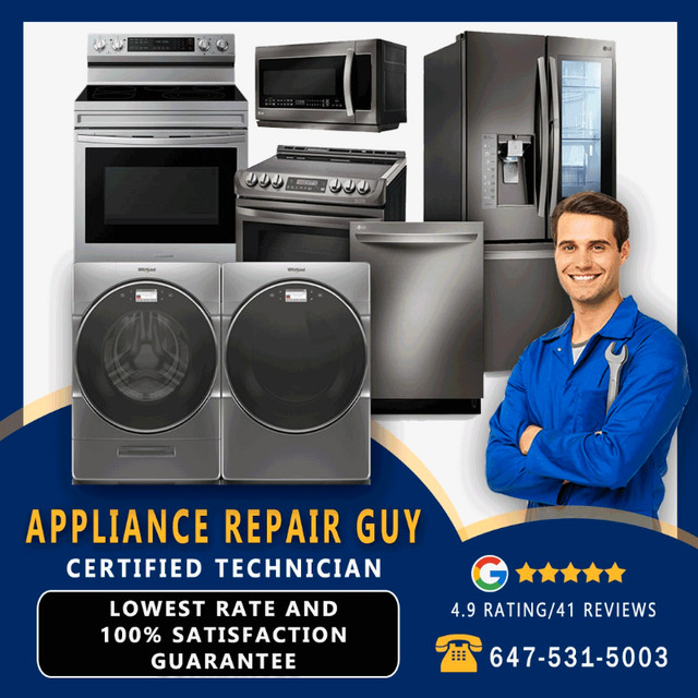 Appliance repairs & Installations in Appliance Repair & Installation in Markham / York Region