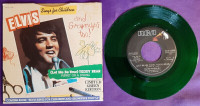 Elvis Presley Teddy Bear Green Vinyl 45