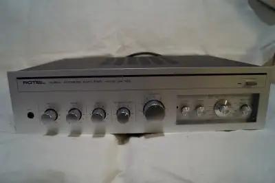 VINTAGE ROTEL QA100 MONO AMPLIFIER, View more