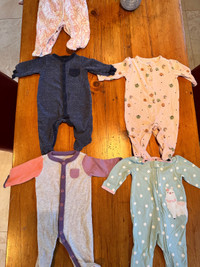 Lot de 5 pyjamas pour bébé (3M) - Carter's